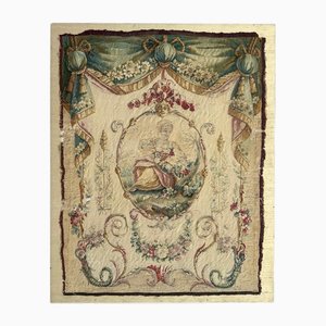 18th Century French Aubusson Silk Tapestry