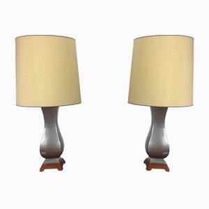 Lampes de Bureau Vintage par Gerald Thorsten pour Lightolier, Set de 2