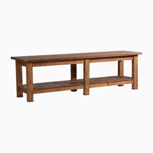 Mesa de madera maciza, años 20