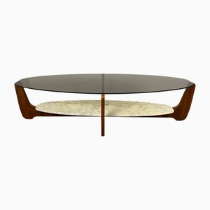 Mesa de centro de Hugues Poignant, años 70
