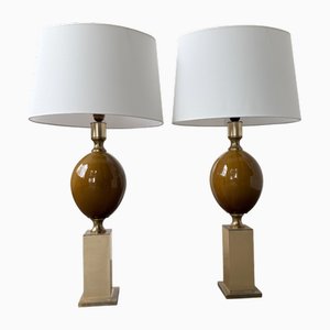 Table Lamps by Philippe Barbier, 1970s, Set of 2