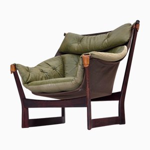 Norwegian Trega Lounge Chair by Tormod Alnæs for Sørlie Møbler, 1970s