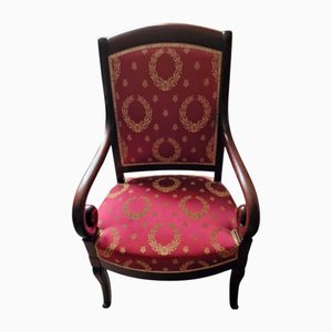 Fauteuil Empire en Acajou, 1890s