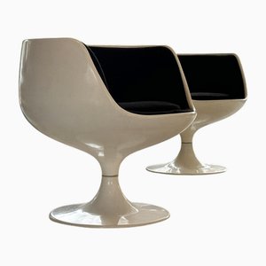 Set of Cognac XO Chairs by Eero Aarnio for Asko