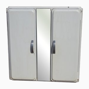 Vintage Badezimmerschrank aus Metall, 1950er