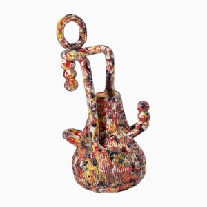 Vase in Stained Colors 001 Gelb von Constanza Almazàn Carrasco