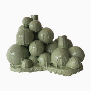 Bubbles Candelabra 02 in Olive by Carla Galmés Munar