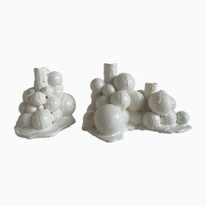 Bubbles Candelabra 02 in White by Carla Galmés Munar