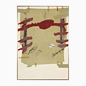 Antoni Tapies, Semanas Catalanas en Berlin, 1978, Original Lithographie