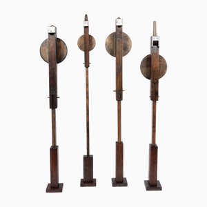 Abstract Bird Sculptures by Rolf Hans, Set of 4