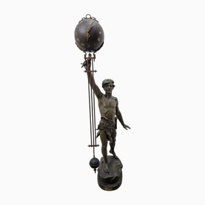 Orologio a pendolo Victorieux, XIX secolo di Domenech, Francia