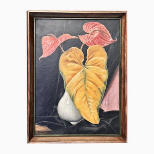 Werner Peiner, Still Life with Calla, New Objectivity, Düsseldorf