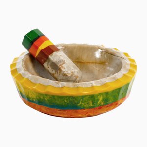 El Mortero #5 Mortar by Biel Miralles, Set of 2