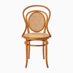 Silla vintage de madera curvada de Fischel, años 40