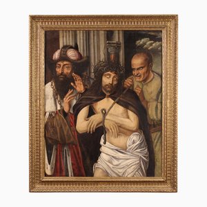 Artiste Flamand, Ecce Homo, 1640, Huile sur Toile
