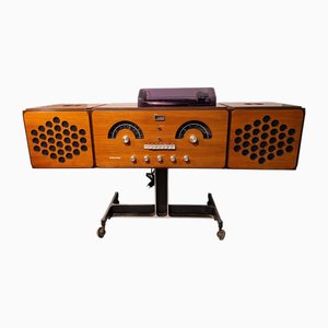 Brown Model RR126 Radio by Achille and Pier Giacomo Castiglioni for Brionvega, 1980s