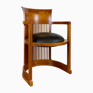 Barrel Chair by Frank Lloyd Wright for Cassina, 1986