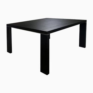 Mesa Fratino de wengué de Emaf Progetti para Zanotta, 1982