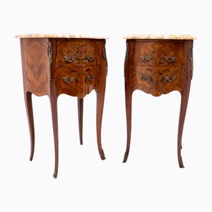Bedside Tables, France, 1920s, Set of 2