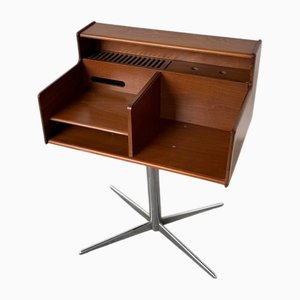 Consolle o piccola scrivania in teak di Fimsa Roma, Italia, anni '70