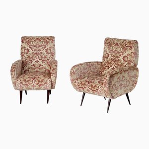 Set of Bedroom Armchairs, 1960s