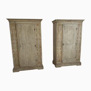 Mobiletti in abete, 1985, set di 2