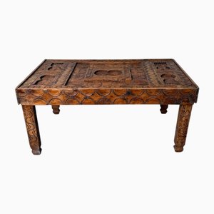 Table Basse Folk Art Savoyard, 1950s