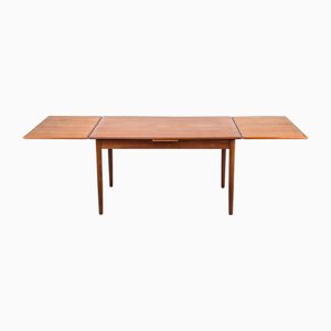Danish Extendable Teak Dining Table by Ansager Møbler, 1960s