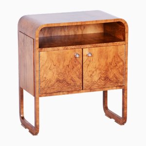 Art Deco Schrank aus Nussholz & Furnier, Tschechisch, 1920er