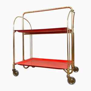 Mid-Century Bar Serving Cart from Bremshey & Co., 1960s