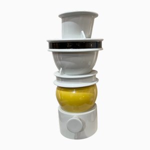 Vase Euphrate par Ettore Sottsass pour Memphis, 1983
