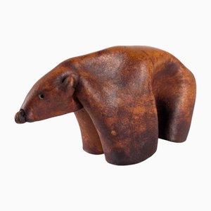 Vintage Lederbär, Deutschland, 1960er