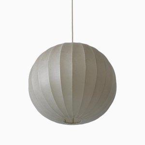 Moderne Mid-Century Cocoon Hängelampe von Goldkant Leuchten, Deutschland, 1960er