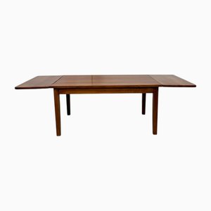 Cherry Farm Table with Extensions, 1960s
