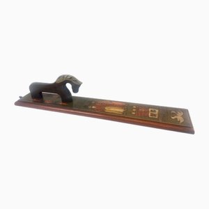 Vintage Danish Decorative Mangle Board, 1950s