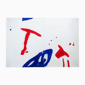 Abrigo Pierre Tal, Composición abstracta, Litografía en colores, 1962