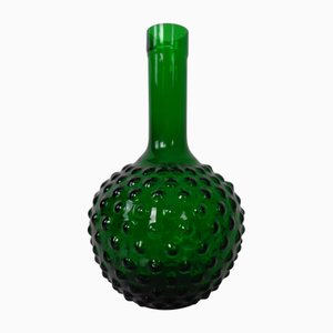 Grüne Bubble Glasvase von Saara Hopea für Arabia Wärtsila, Finnland, 1960er