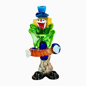 Murano Glass Clown Figurine from Maestri di Murano