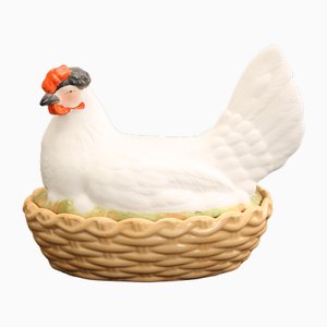 Poule de Pâques en Céramique, 1900s