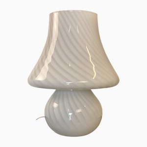 Lampe de Bureau Champignon en Verre de Murano, 1980s