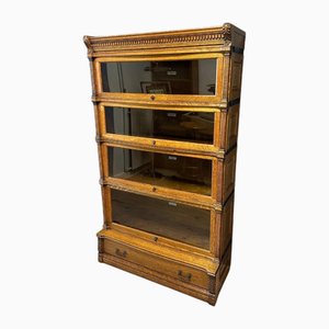 Antique Bookcase from Globe Wernicke, 1890s, Set of 6