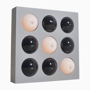 Lámpara Fifty Fifty de Paul Talman para Interaktives Licht Köln, años 60