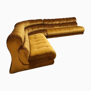 Mid-Century Modular Sofa, 1970s, Set of 3