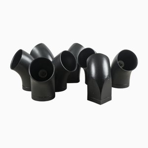 Passo Wall Lamps by Studio Tetrarch for Artemide, 1972, Set of 8
