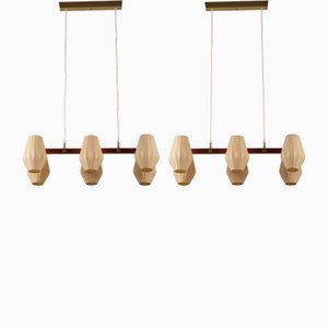 Hans Bergström zugeschriebene Deckenlampe, Schweden, 1950er, 2er Set