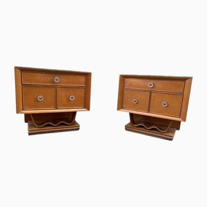 Comodini in stile di Osvaldo Borsani, anni '60, set di 2