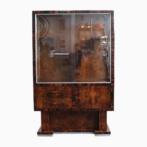 Showcase Bar Cabinet, Italy, 1930-1940s