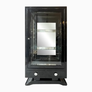 Art Deco 3-Sided Glazed Showcase