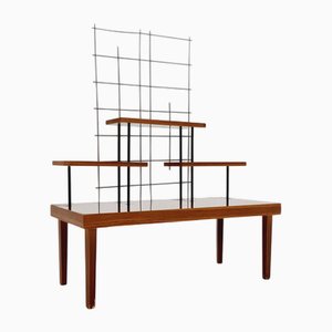 Large Mid-Century German Minimalist Plant Stand, 1950s
