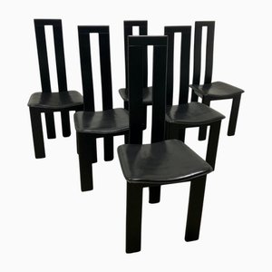 Postmoderne Esszimmerstühle von Pietro Costantini, 1970er, 6er Set
